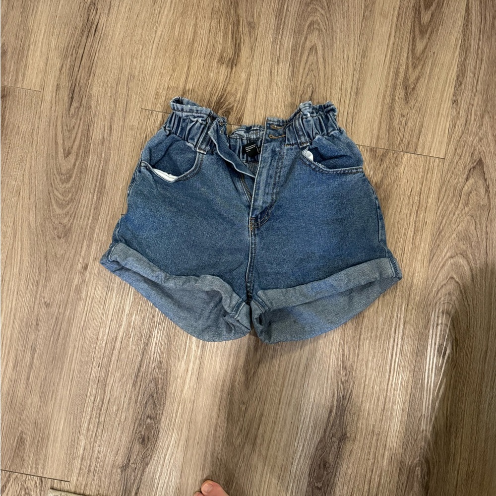 Forever 21 Blue Jean Shorts